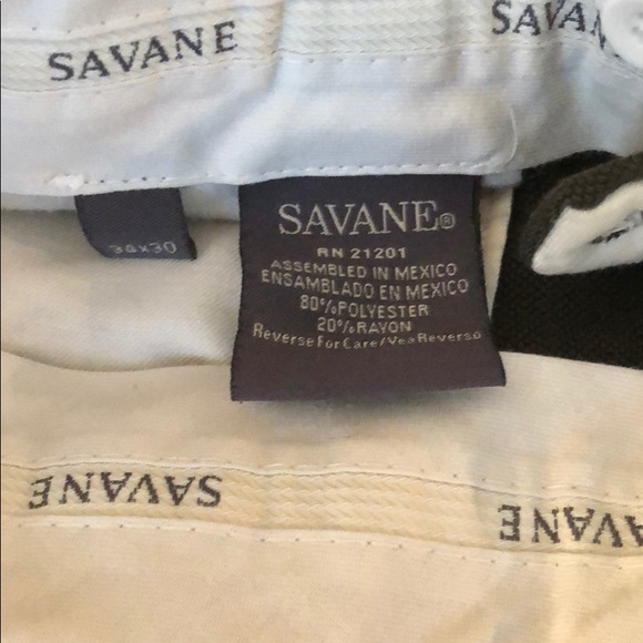 Men’s Savane Olive slacks - Picture 2 of 2